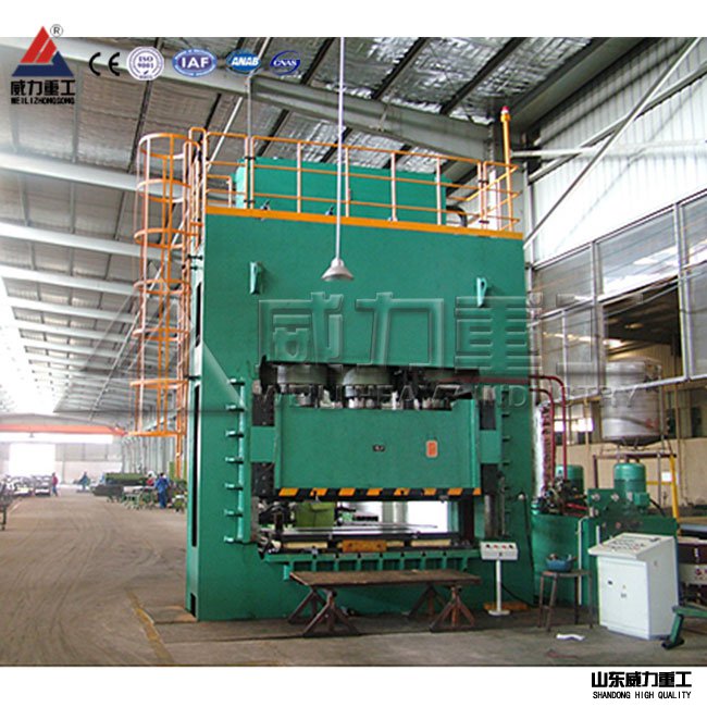 1000噸框式油壓機(jī)加工完成